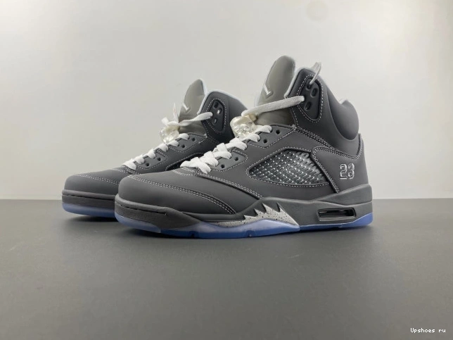 Jordan  Grey'   5 Retro 136027-005 'Wolf 1130